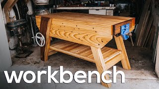 The PERFECT Woodworking Workbench  The Nicholson Workbench  English Workbench [upl. by Eniffit554]