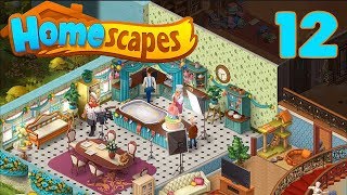 HOMESCAPES STORY WALKTHROUGH  PART 12 GAMEPLAY   iOS  Android [upl. by Foy]