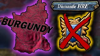 Completely REPLACING FRANCE as Burgundy In EU4 [upl. by Annenn]