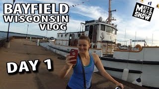 Exploring Bayfield Wisconsin on Bike  Best Town In the Midwest  Pier Tour  Matts Rad Show [upl. by Kirenoj]