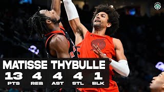 MATISSE THYBULLE DROPS 13PTS vs RAPTORS FULL HIGHLIGHTS [upl. by Htor]