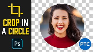 How To Crop In a Circle In Photoshop Fast amp Easy [upl. by Ikkin432]