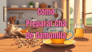 Como Preparar Chá de Camomila [upl. by Balch820]