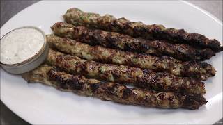 How To Make Greek Lamb Kofta Kebabs [upl. by Uke]