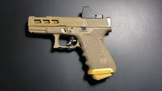 Glock 19 Gen3 FDE Zaffiri Precision Slide amp Barrel [upl. by Otreblon]