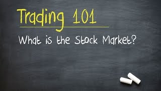 Trading 101 What is the Stock Market [upl. by Imiaj]