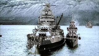 Anchors Aweigh US NAVY WW2 Footage [upl. by Penhall]