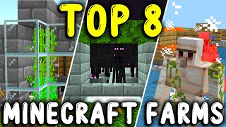 The BEST Minecraft Bedrock Farms [upl. by Ludvig144]