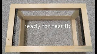 DIY 6U Wooden Network Cabinet Build  Part 1 [upl. by Refeinnej909]