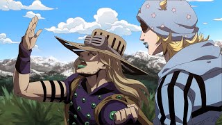 Pizza Mozzarella by Gyro Zeppeli Animated 「JoJos Bizarre Adventure Steel Ball Run」 [upl. by Blaze221]