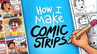 How I make my COMIC STRIPS [upl. by Eeznyl774]