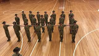 Barker Cadets Drill Squad CAS Performance 2021 [upl. by Friend283]