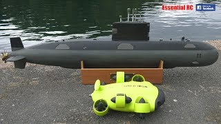 SUBMARINE HUNTER  QYSEA FIFISH V6 Underwater 4K DRONE [upl. by Maupin293]