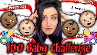 THE 100 BABY CHALLENGE in BitLife [upl. by Omsoc]