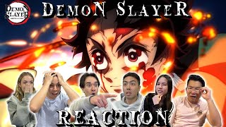 TANJIRO AND NEZUKO  Demon Slayer Season 2 Episode 13 REACTION [upl. by Bigford324]