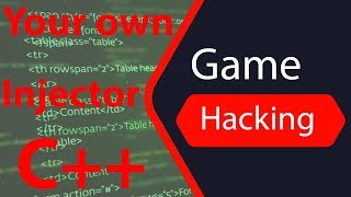 How To Make Your Own Injector BEGINNER C GAME HACKING TUTORIAL 2019 [upl. by Adnalahs]