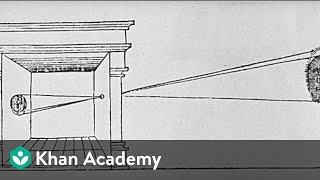 What is a pinhole camera  Virtual Cameras  Computer animation  Khan Academy [upl. by Nidak83]