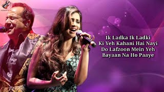 LYRICS Teri Meri Prem Kahani  Rahat Fateh Ali Khan Shreya Ghoshal [upl. by Sherar]