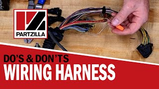 How to Repair a Wiring Harness  Motorcycle and ATV Wiring Harness Repair  Partzillacom [upl. by Wilkens646]