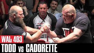 WAL 403 Jerry Cadorette vs Michael Todd [upl. by Animar]