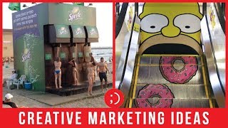 47 Creative Marketing and Guerilla Marketing Ideas Slideshow [upl. by Anaigroeg391]