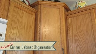 Kitchen Organization Awkward Corner Cabinets amp Lazy Susans [upl. by Roon]