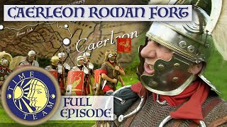 Caerleon Roman Legion Fort In Wales  Time Team [upl. by Oicam]