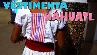 VESTIMENTA TRADICIONAL NÁHUATL DE LA COSTA MICHOACANA [upl. by Eenaffit956]