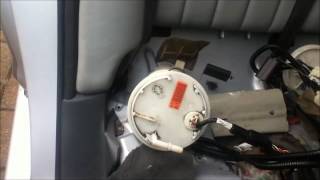 Jaguar X Type Fuel Pump Change [upl. by Safire]