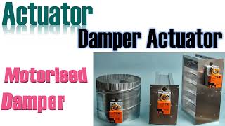 Actuators Damper Actuators Motorized DamperHVAC2021 [upl. by Proffitt]