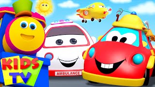 Transport Song  Learn Transport Vehicles  Nursery Rhymes amp Baby Songs  Kids Tv [upl. by Ateekal]