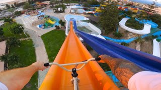 RYAN TAYLOR  FULL SPEED BMX IN A WATERPARK [upl. by Enneles]