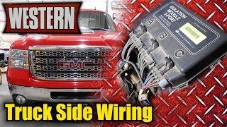 2013 GMC 2500HD  Western Plow  Wiring Harness amp Testing [upl. by Delmore61]