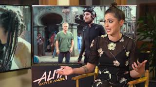 Rosa Salazar Interview  Alita Battle Angel [upl. by Elberfeld]