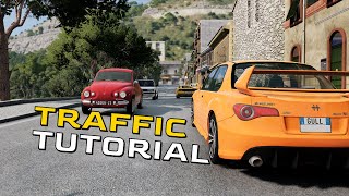 BeamNGdrive  Traffic Tutorial New amp Improved [upl. by Cira433]