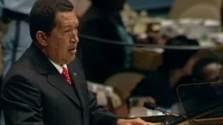 2006 Chavez calls Bush quotthe devilquot [upl. by Yelrebmyk742]