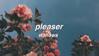 wallows  pleaser lyrics [upl. by Ellainad]