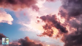 2 HOURS of Relaxing Clouds amp The Best Relax Music  Sleep Study Meditation Relaxation [upl. by Eidda]