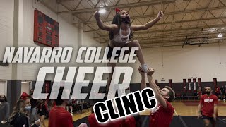 Navarro CHEER Clinic day SKILLS [upl. by Elkcim]