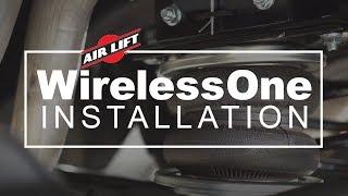 Air Lift Wireless 25980 and 25980EZ Installation video [upl. by Benjamen]