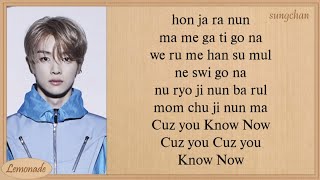 NCT U  Know Now Easy Lyrics [upl. by Gabby587]