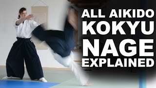 All Aikido Kokyu Nage Explained [upl. by Akcinehs]