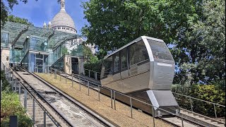 Le funiculaire de Montmartre [upl. by Ahilam]