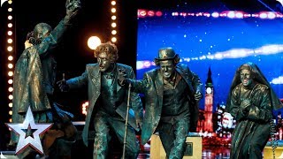 History comes to life on the BGT stage  Auditions  BGT 2019 [upl. by Sutelc]