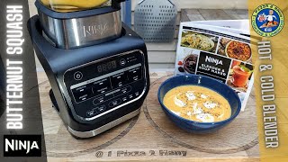 Ninja Foodi Soup Maker Butternut Squash amp Cashew Soup [upl. by Aerdnaeel]