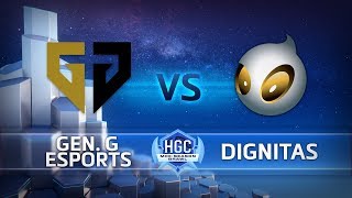 HGC 2018  MidSeason Brawl  Grand Finals  GenG vs Team Dignitas Game 5 [upl. by Launcelot]