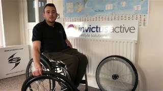 Spinergy Wheelchair Wheels amp Surge Pushrims Review [upl. by Adnahsal183]