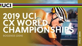 2019 UCI Cyclocross World Championships  Bogense DEN  Men Elite [upl. by Ativla499]