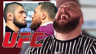 KHABIB vs McGREGOR  Press Conference Reaction [upl. by Pepita]