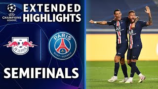 RB Leipzig vs Paris SaintGermain  Champions League semifinal highlights  UCL on CBS Sports [upl. by Altaf]